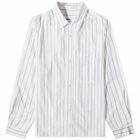 MHL by Margaret Howell Men's MHL. by Margaret Howell Overall Shirt in Off White/Grey