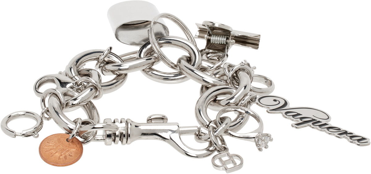 D'heygere Silver Vaquera Edition Charm 2.0 Bracelet