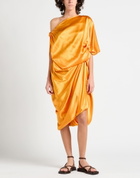 Dries Van Noten Womens Midi dress in Mandarin