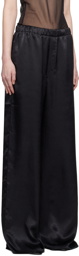 Ludovic de Saint Sernin Black Boxer Trousers