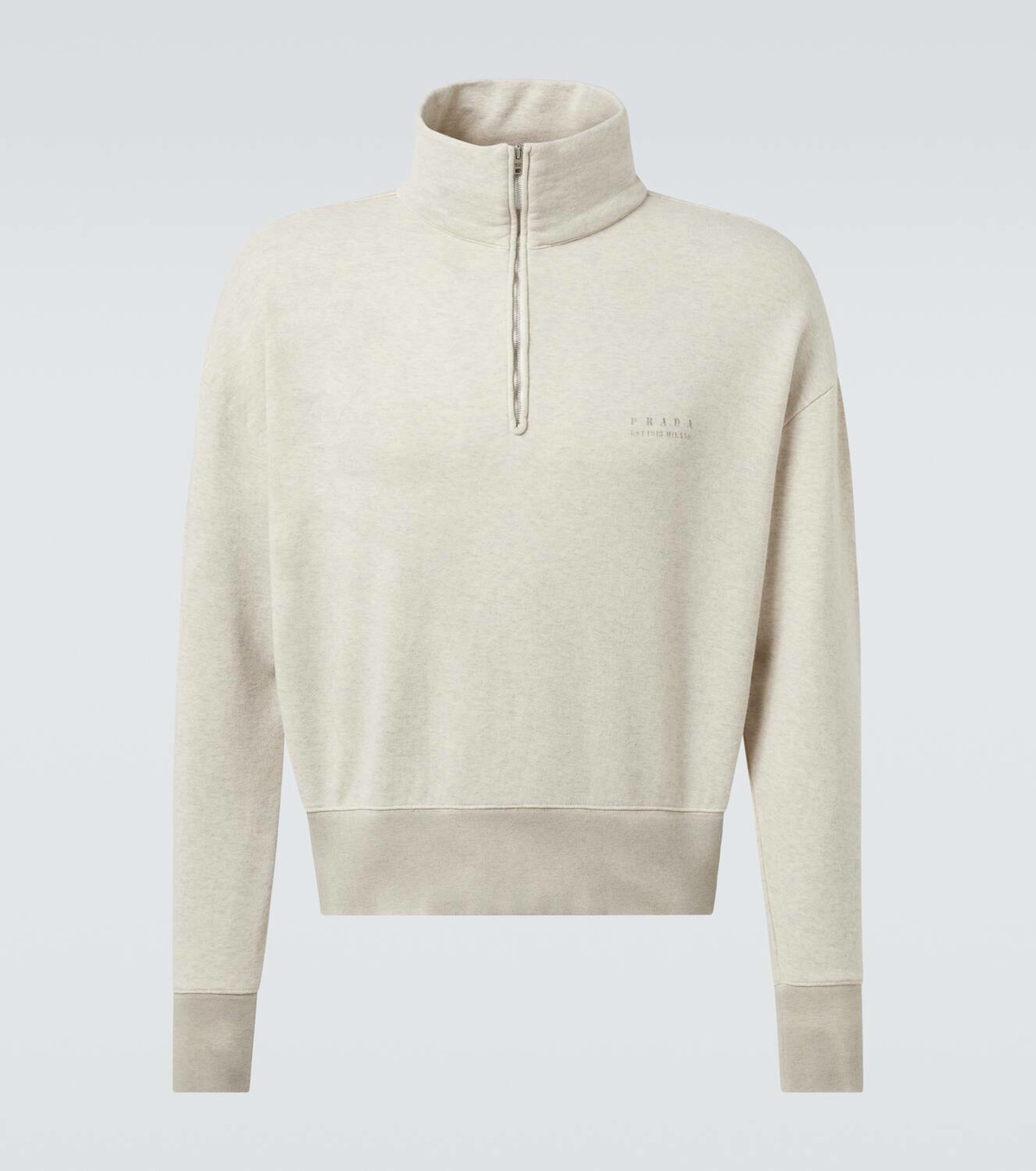 Prada Cotton half-zip sweatshirt Prada