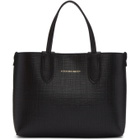 Alexander McQueen Black Mini Shopper Tote