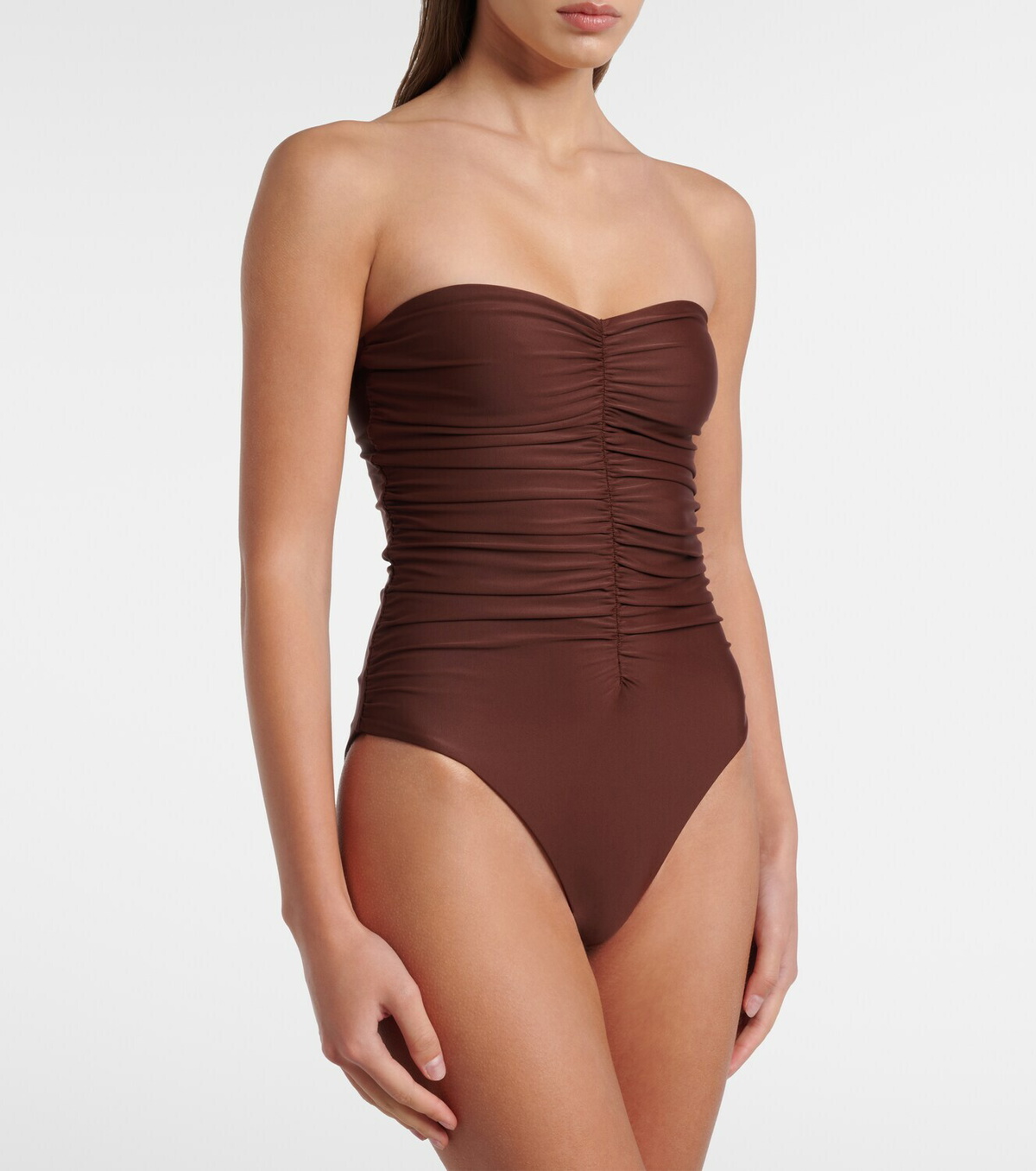 Jade Swim Yara ruched swimsuit
