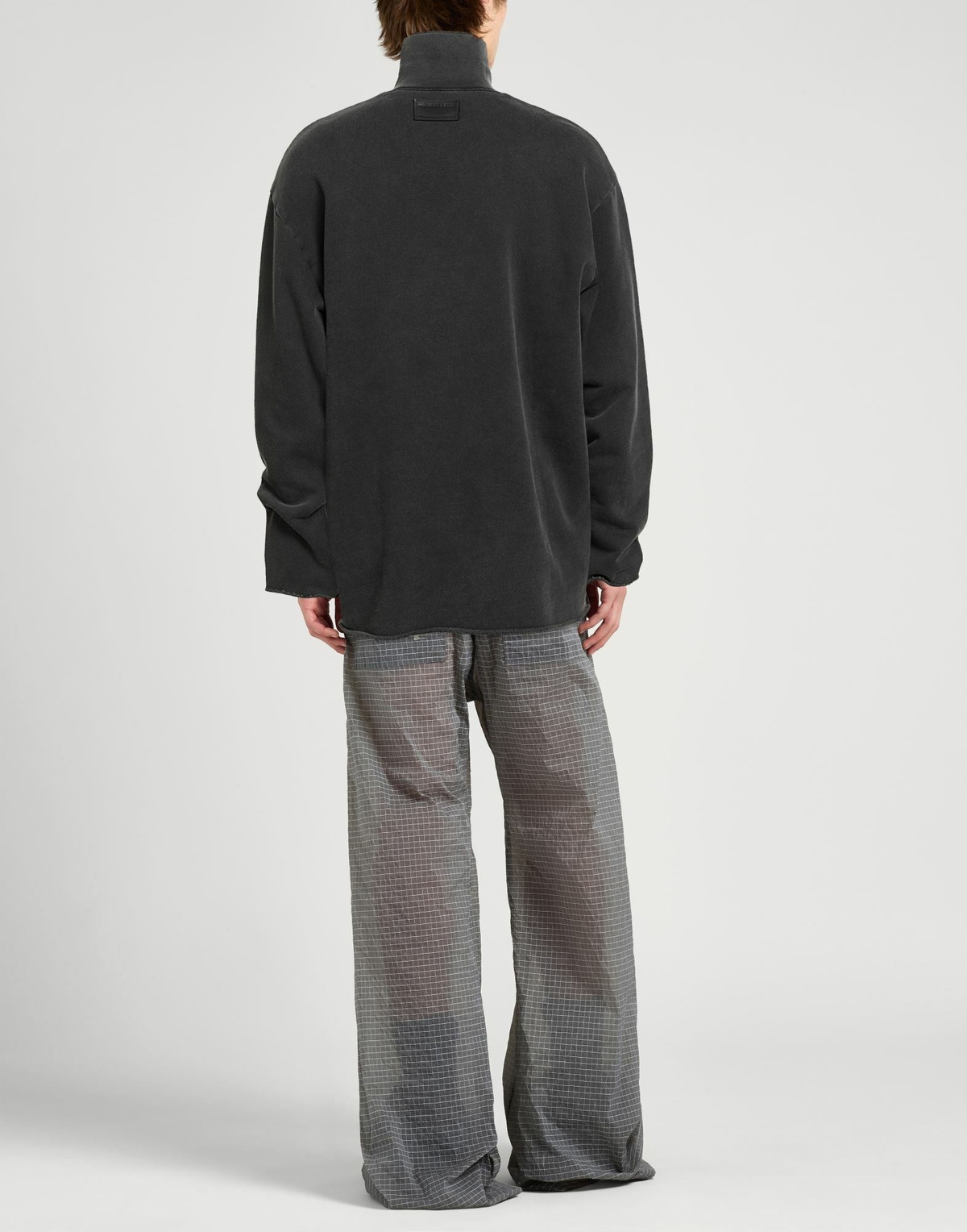 Helmut Lang Mens Sweatshirt Charcoal