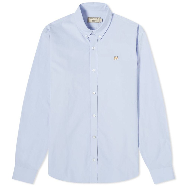 Photo: Maison Kitsuné Fox Head Embroidery Classic Shirt