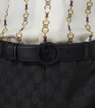 Gucci Interlocking G leather belt