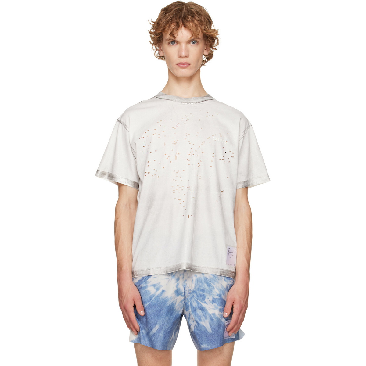 Satisfy White & Silver MothTech Running T‑shirt