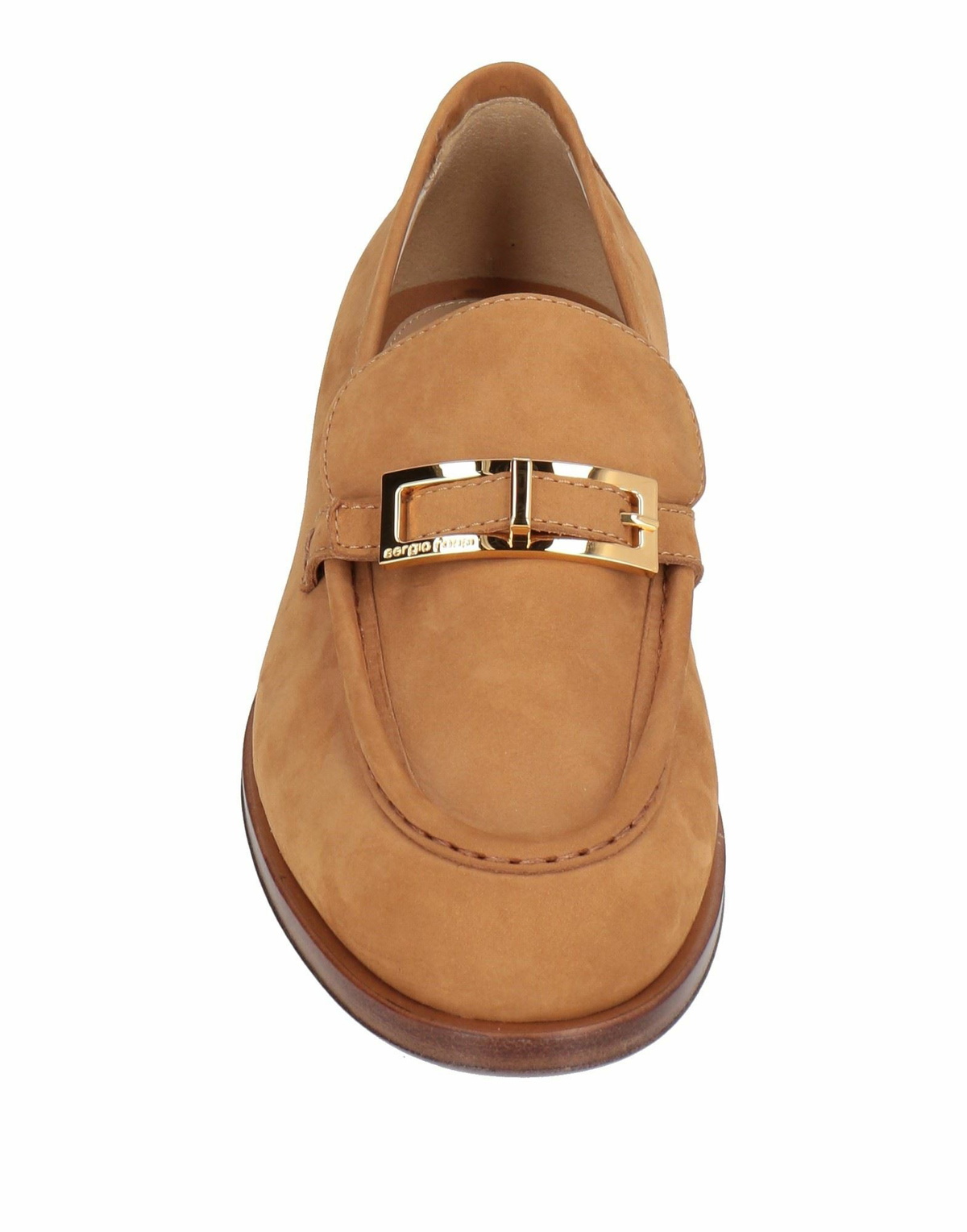 Sergio Rossi Womens Loafers Camel