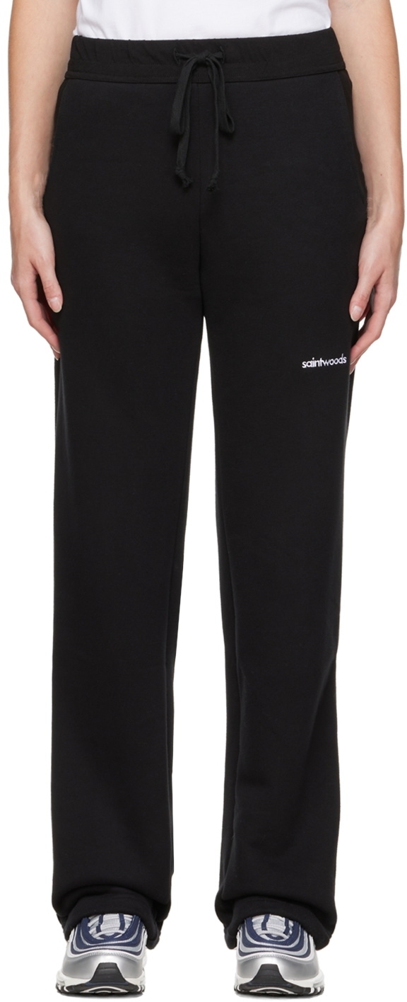 Saintwoods Black SW Lounge Pants