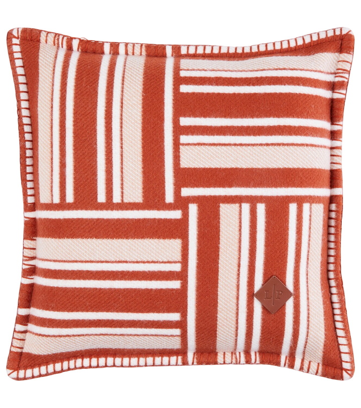 Photo: Loro Piana Jacquard wool and cashmere cushion