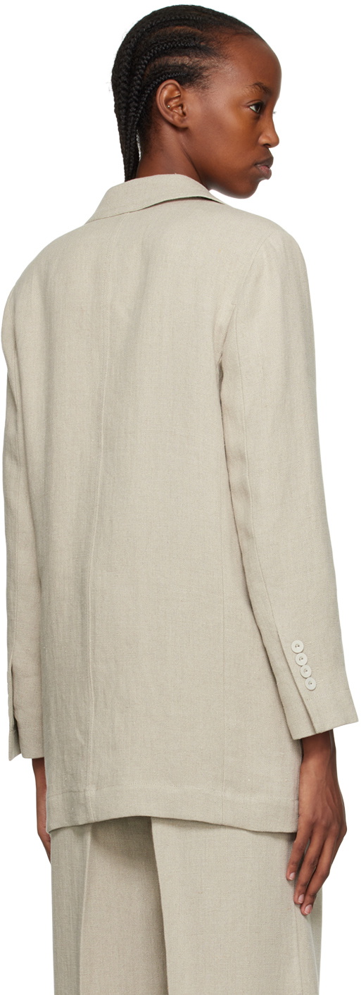 Max Mara Beige Adelchi Blazer Max Mara