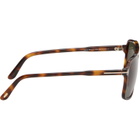 TOM FORD Brown Kemp Sunglasses