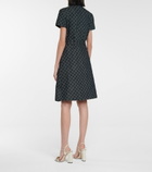 Gucci - GG jacquard denim midi skirt