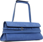 Moschino Blue 'Tie Me' Shoulder Bag