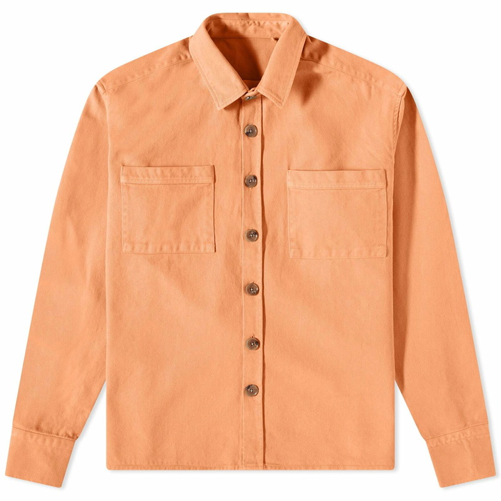 Photo: Foret Men's Mellow Overshirt in Sandstone