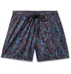 Etro - Paisley-Print Mid-Length Swim Shorts - Multi
