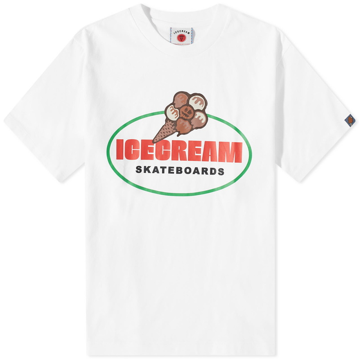 Photo: ICECREAM Men's Gelato T-Shirt in White