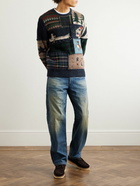 Polo Ralph Lauren - Patchwork Wool and Cashmere-Blend Sweater - Multi