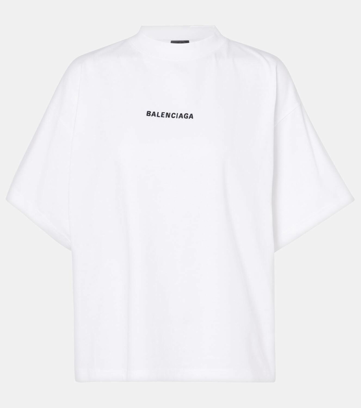 BALENCIAGA Paris Tシャツ レディース Balenciaga Women's Paris Tropical T-shirt Fitted Black/White