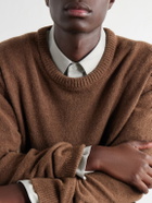 LEMAIRE - Alpaca-Blend Sweater - Brown