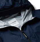 And Wander - E-Vent Nylon-Ripstop Hooded Jacket - Blue