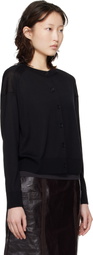 Loulou de Saison Black Kita Cardigan
