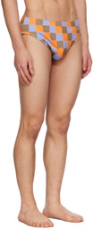 Jacquemus Multicolor Le Raphia 'Le Slip De Bain' Swim Briefs