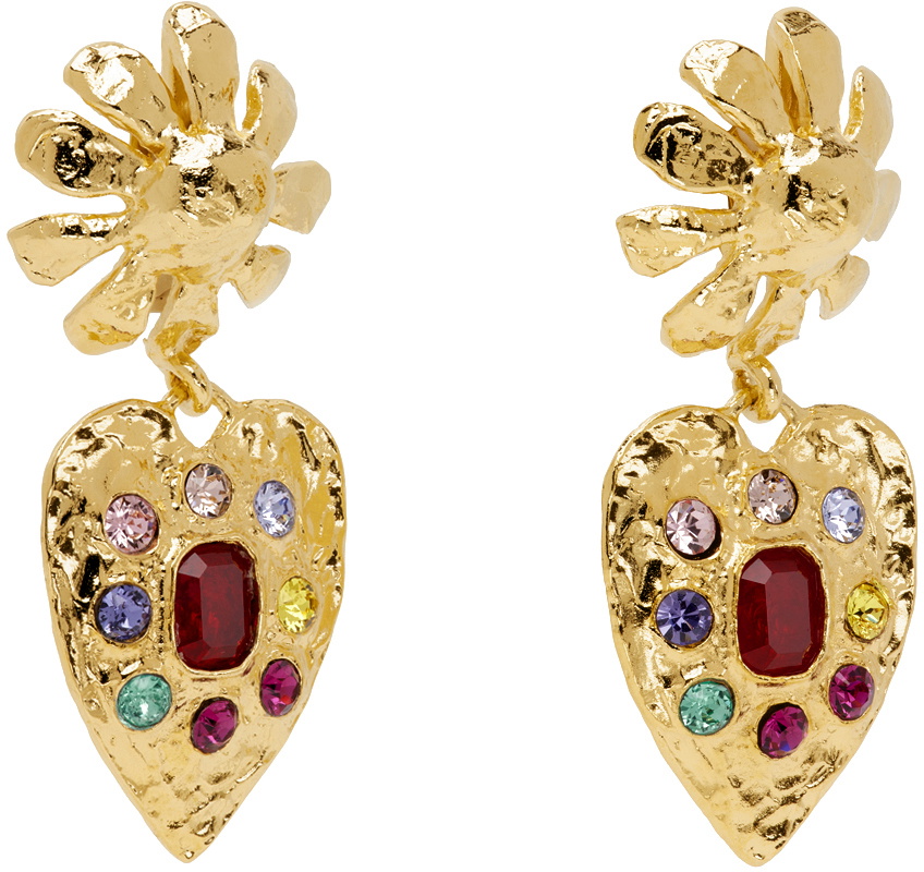 Mondo Mondo Gold Tropicana Earrings