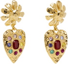 Mondo Mondo Gold Tropicana Earrings