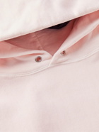 ATON - Garment-Dyed Cotton-Jersey Hoodie - Pink