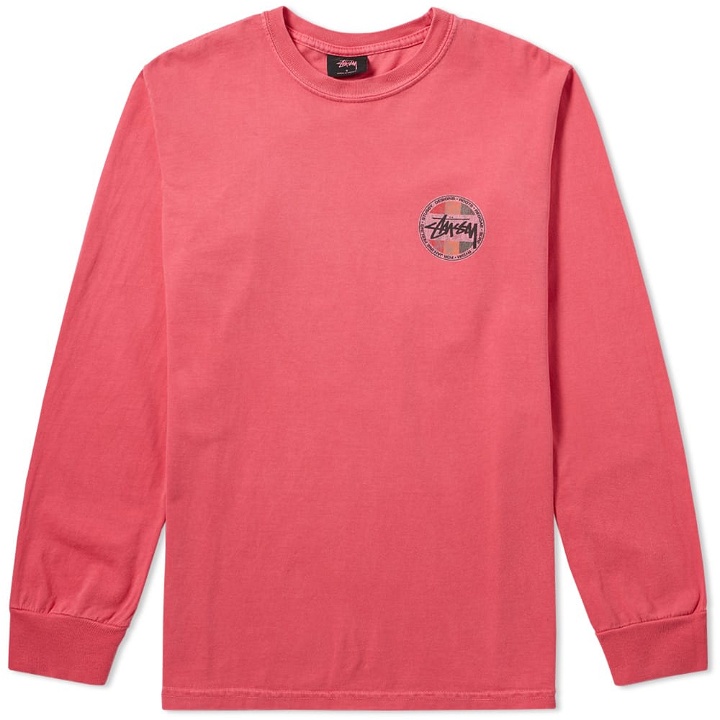 Photo: Stussy Long Sleeve Vintage Dot Pigment Dyed Tee