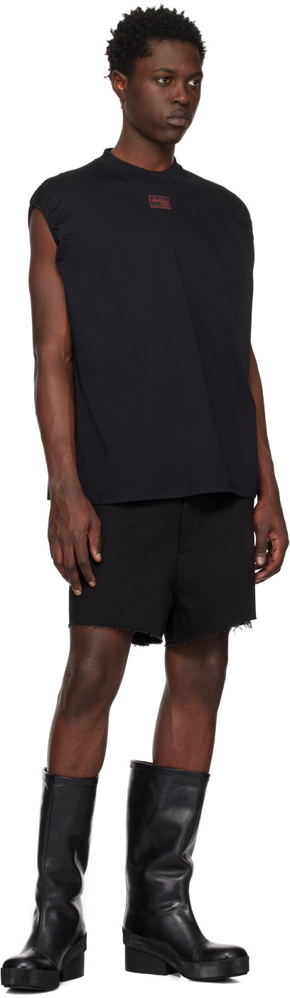 Raf Simons Black Patch T-Shirt