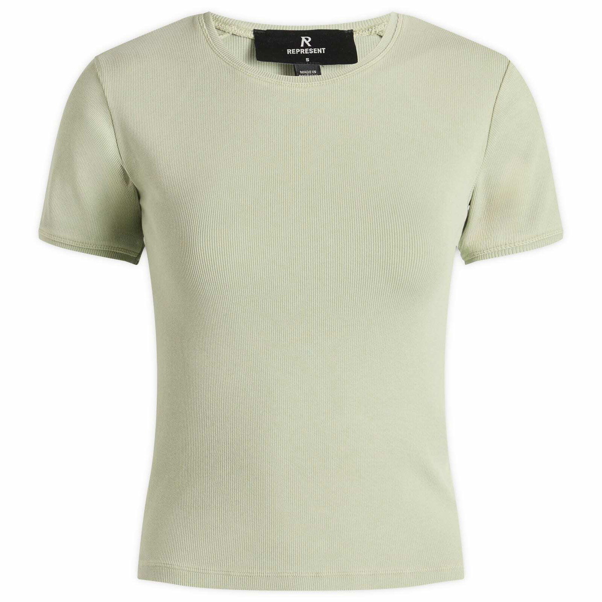 Represent Women's Initial Baby T-Shirt in Desert Sage