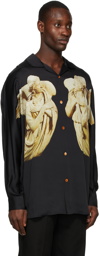 Acne Studios Black Statue Print Shirt