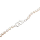 Hatton Labs Men's Mini Pearl Chain in White