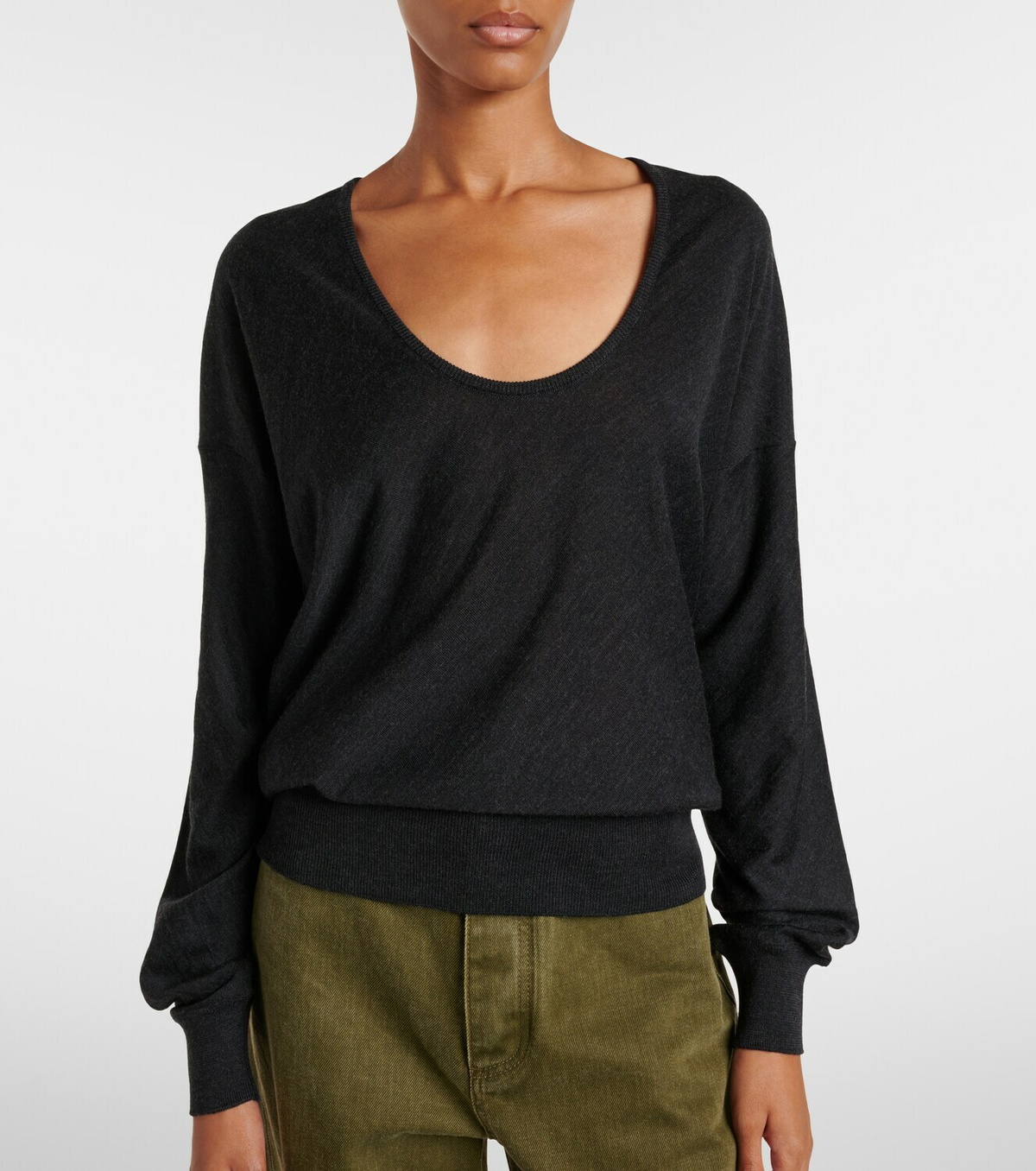 Tod's Ribbed-knit wool and silk sweater