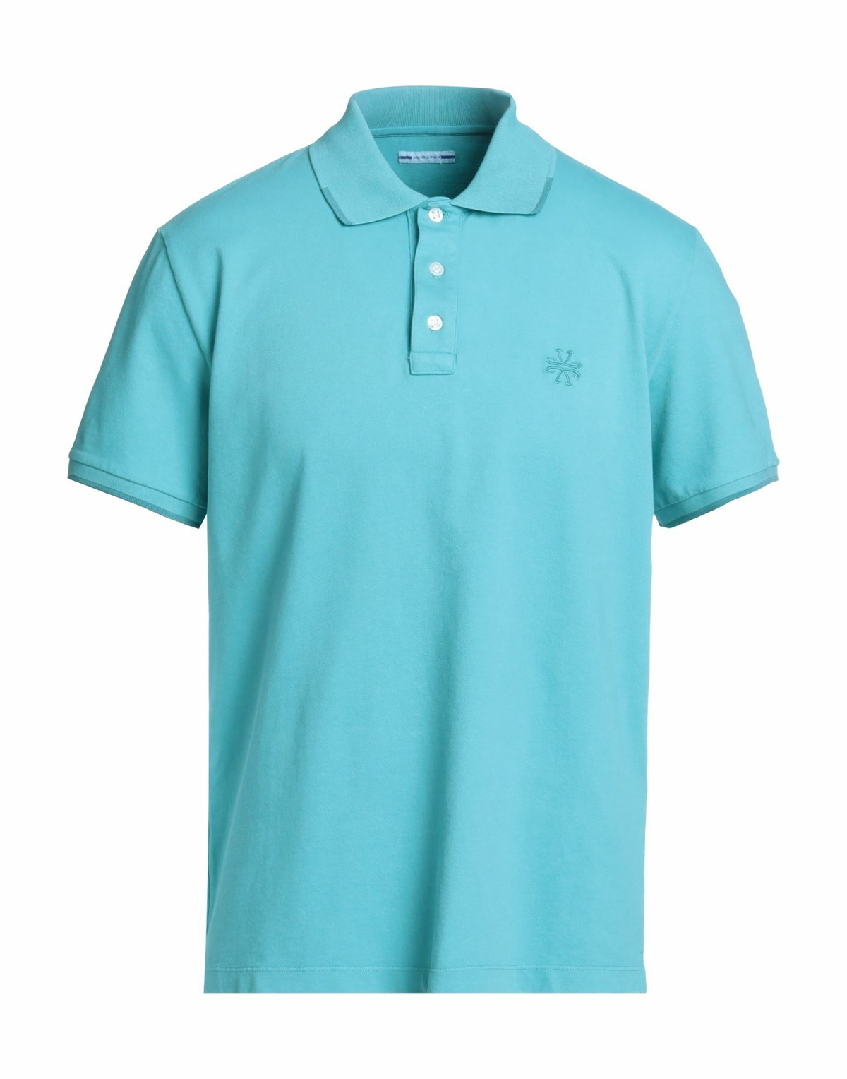 Jacob Cohёn Mens Polo shirt Turquoise