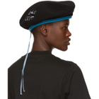 Facetasm Black Logo Beret