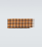 Gucci - Checked wool scarf