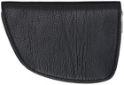 Burberry Black Medium Shield Zip Wallet