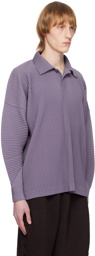 HOMME PLISSÉ ISSEY MIYAKE Purple Monthly Color February Polo