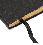 Smythson - Panama Strictly Confidential Cross-Grain Leather Notebook - Black