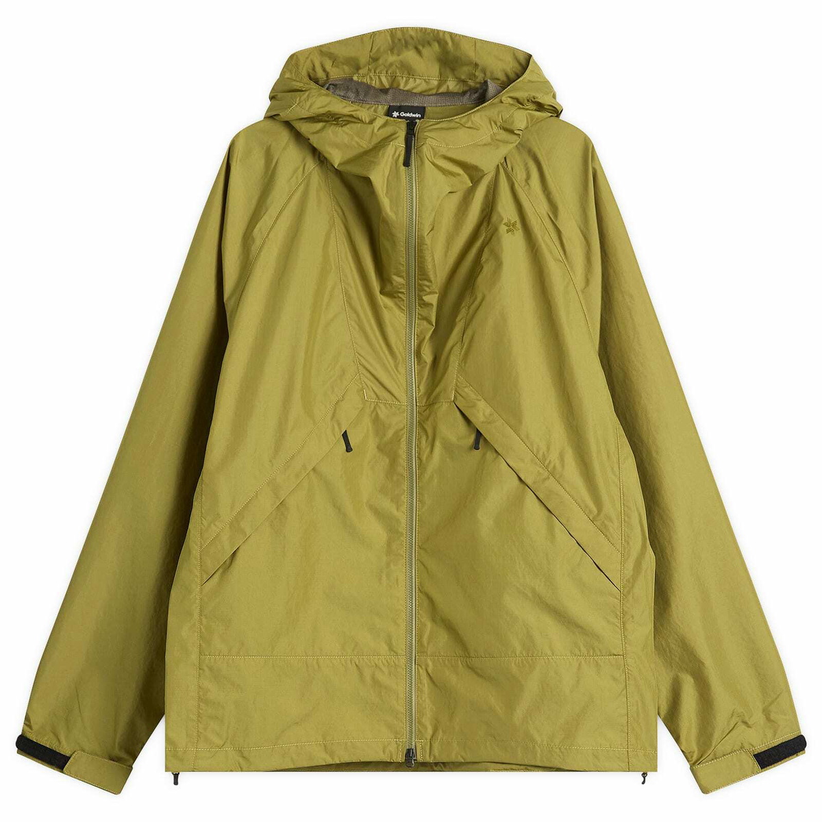 Goldwin Short Zip Floating Wind Shell Jacket Grey Half Zips Goldwin Short Zip Floating Wind Shell Jacket Grey Half Zips