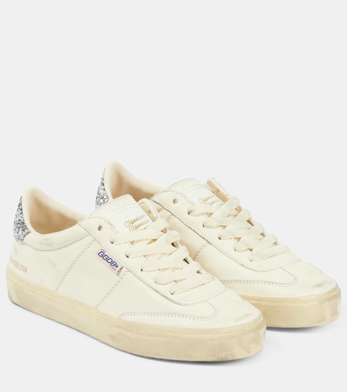 スニーカー GOLDEN GOOSE DELUXE BRAND Leather low-top soul star Golden Goose Soul-Star leather sneakers Golden Goose Deluxe