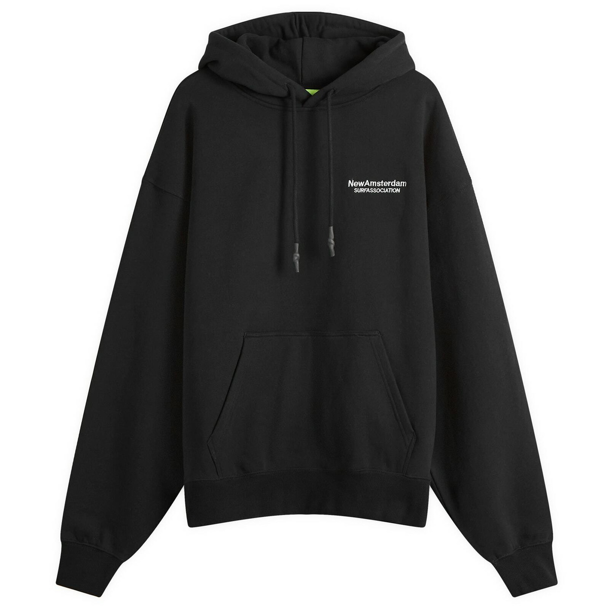 New Amsterdam Surf Association Men's New Amsterdam Weather Icon Hoodie in Black