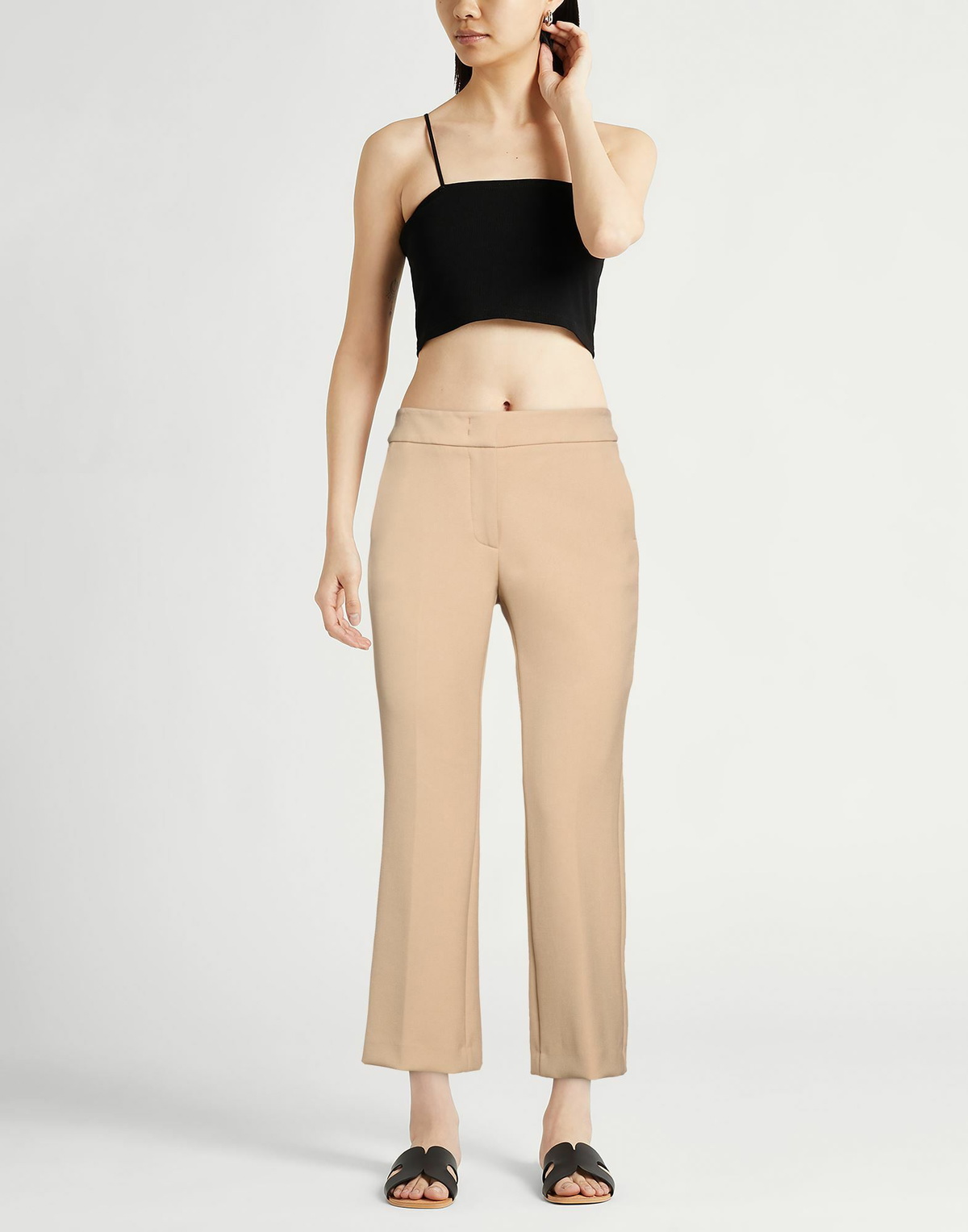 Peserico Easy Womens Pants in Beige