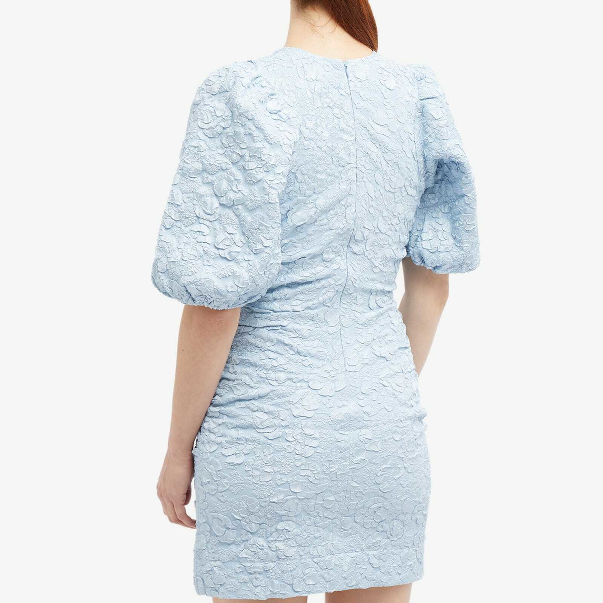 ganni sky captain mini dress Poplin Mini Shirt Dress
