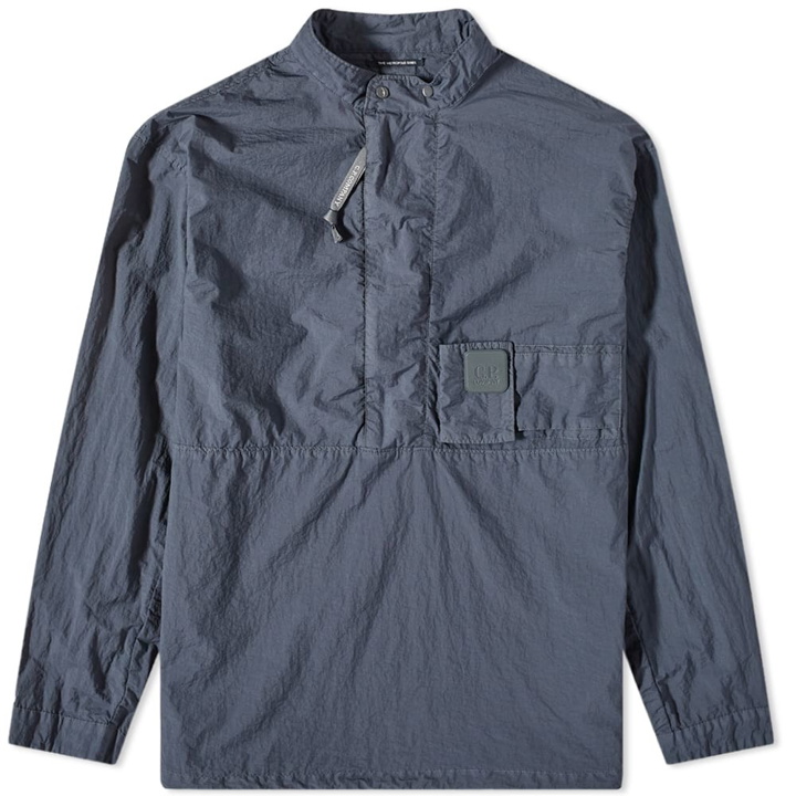 Photo: C.P. Company Metropolis Patch Logo Quarterzip Overshirt