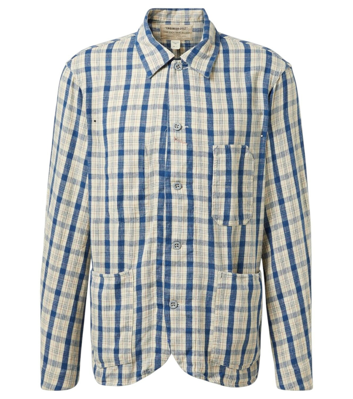 RRL Indigo Cotton-Linen Sateen Shirt RRL RRL Indigo Cotton-Linen Sateen Shirt RRL
