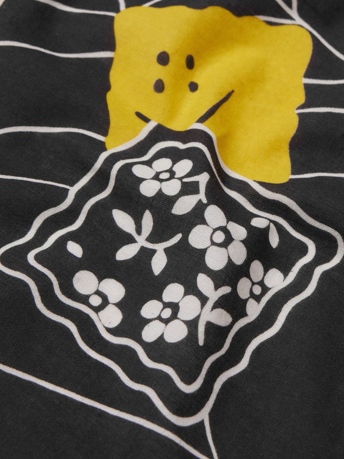 KAPITAL - Fastcolor Printed Selvedge Cotton-Voile Bandana